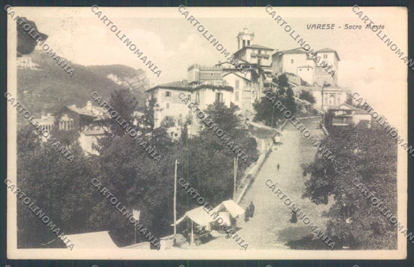 Varese Sacro Monte cartolina LQ6915 – fronte
