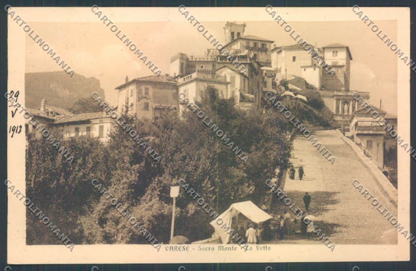 Varese Sacro Monte cartolina LQ6917 – fronte