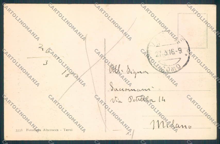 Varese Sacro Monte cartolina LQ6930 – retro