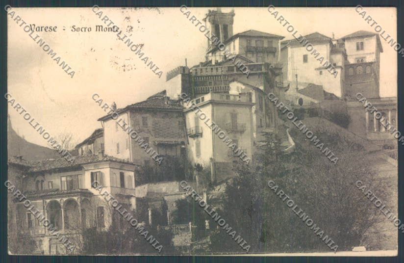 Varese Sacro Monte cartolina LQ6931 – fronte