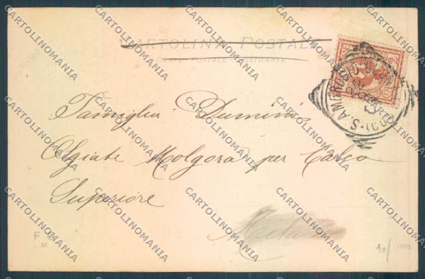 Varese Sacro Monte cartolina LQ6934 – retro