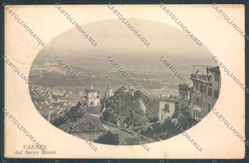 Varese Sacro Monte cartolina LQ6941 – fronte