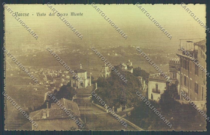 Varese Sacro Monte cartolina LQ6944 – fronte