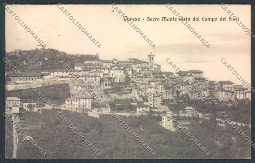 Varese Sacro Monte cartolina LQ6948 – fronte