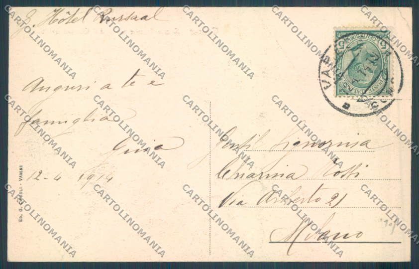 Varese Sacro Monte cartolina LQ6948 – retro
