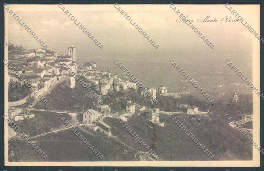 Varese Sacro Monte cartolina LQ6950 – fronte