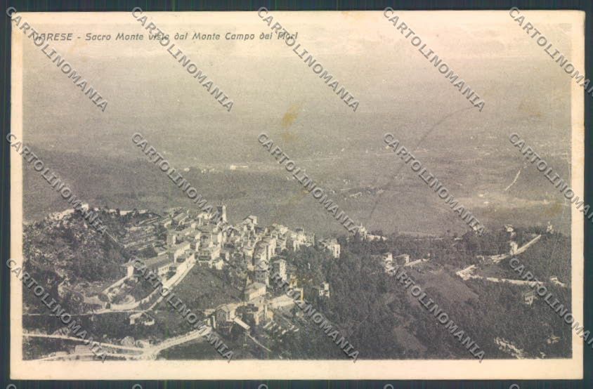 Varese Sacro Monte cartolina LQ6953 – fronte