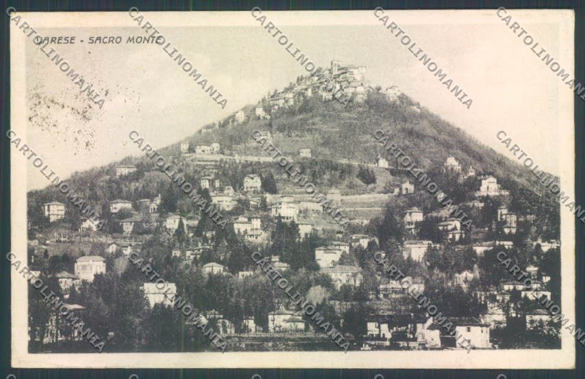 Varese Sacro Monte cartolina LQ6956 – fronte