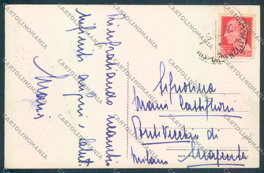 Varese Sacro Monte cartolina LQ6956 – retro
