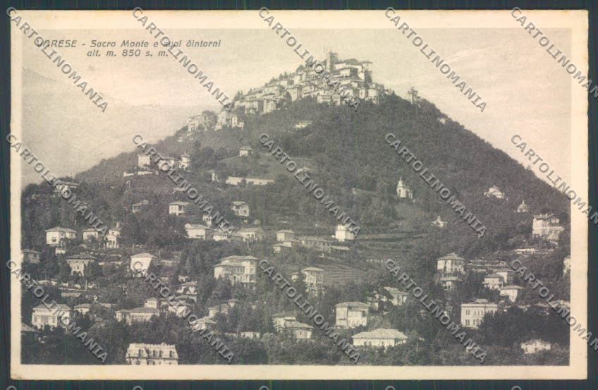 Varese Sacro Monte cartolina LQ6957 – fronte