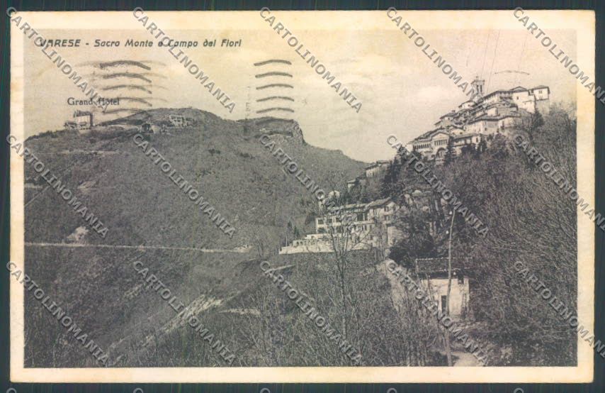 Varese Sacro Monte cartolina LQ6960 – fronte