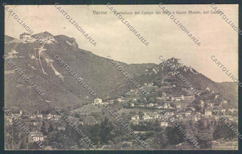 Varese Sacro Monte Funicolare cartolina LQ6964 – fronte