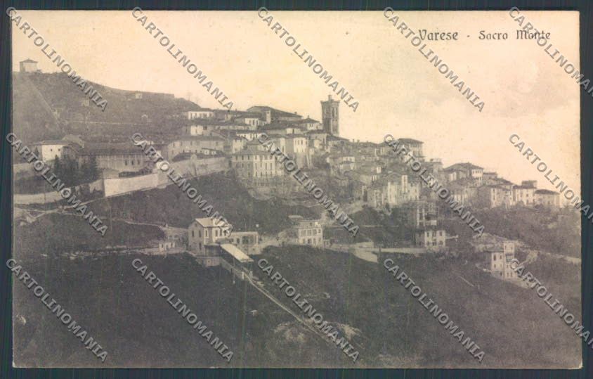 Varese Sacro Monte Funicolare cartolina LQ6968 – fronte