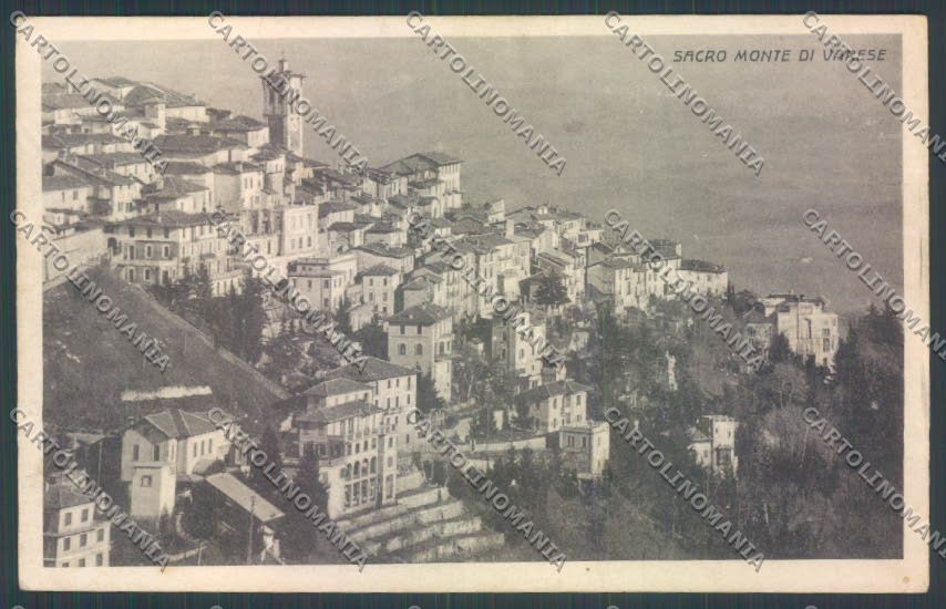 Varese Sacro Monte cartolina LQ6969 – fronte