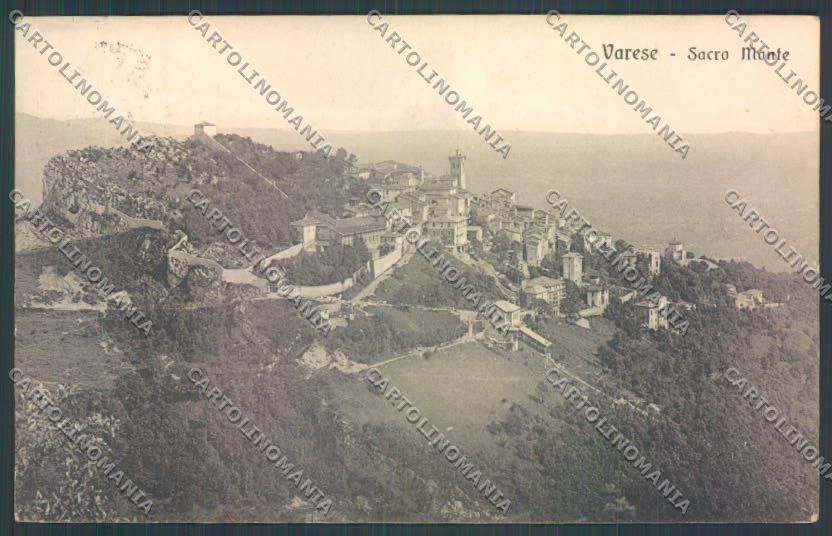 Varese Sacro Monte cartolina LQ6973 – fronte
