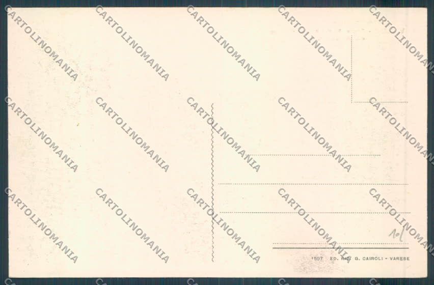 Varese Sacro Monte cartolina LQ6975 – retro