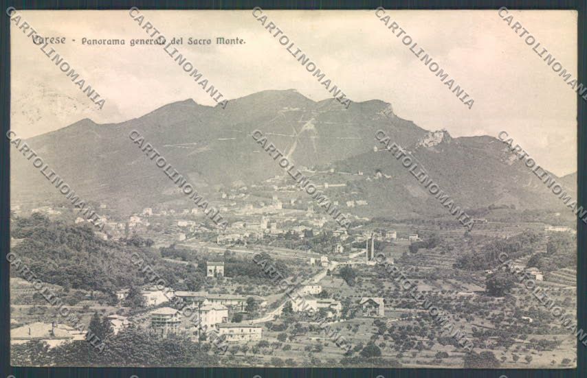 Varese Sacro Monte cartolina LQ6988 – fronte