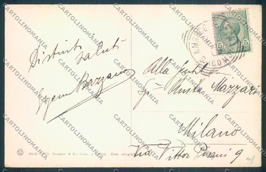 Varese Sacro Monte cartolina LQ6988 – retro