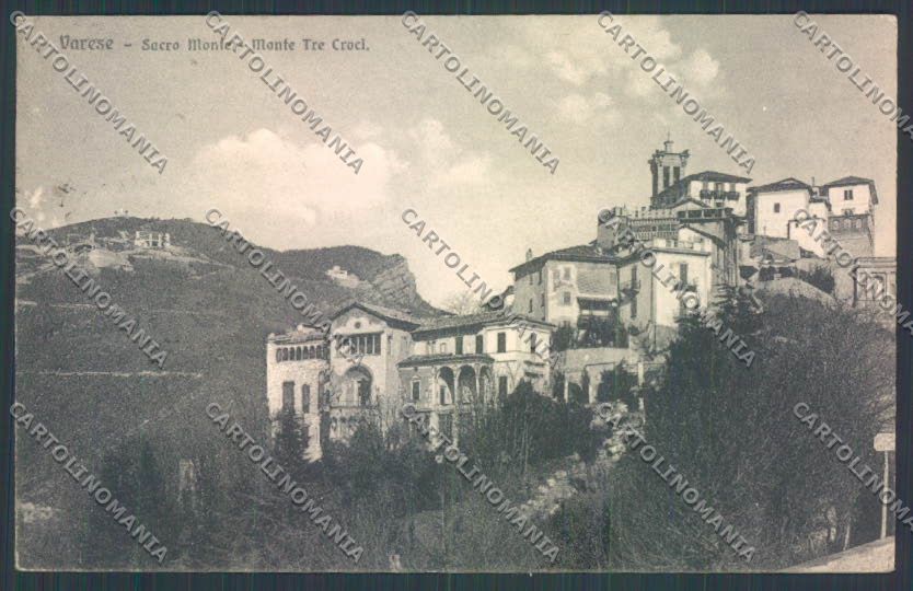 Varese Sacro Monte cartolina LQ6995 – fronte