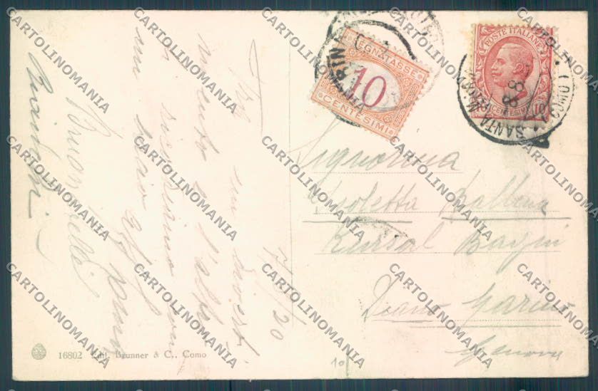 Varese Sacro Monte cartolina LQ6995 – retro