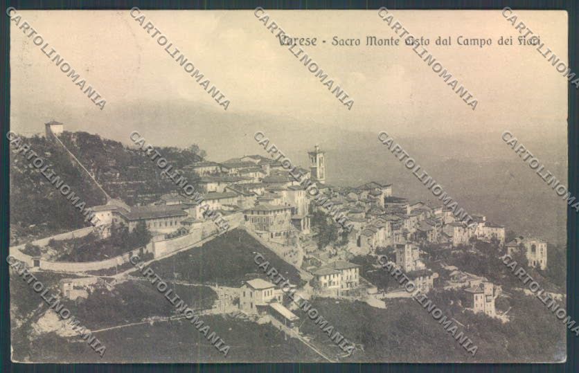 Varese Sacro Monte cartolina LQ6998 – fronte