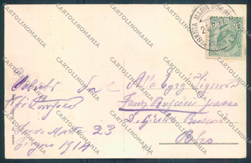 Varese Sacro Monte cartolina LQ6998 – retro