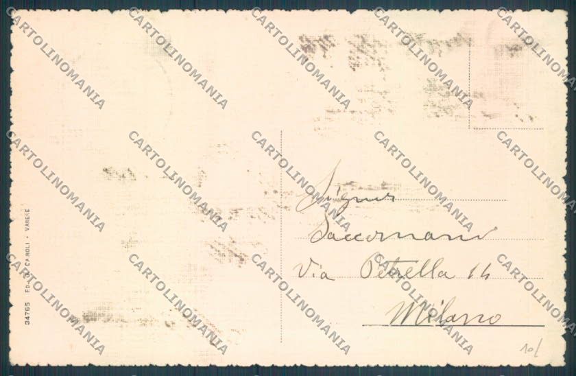 Varese Sacro Monte Funicolare cartolina LQ6999 – retro