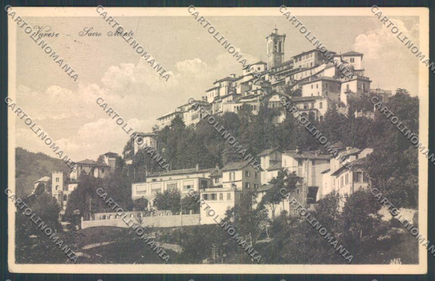 Varese Sacro Monte cartolina LQ7000 – fronte