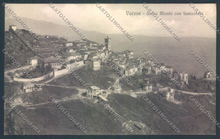 Varese Sacro Monte Funicolare cartolina LQ7003 – fronte