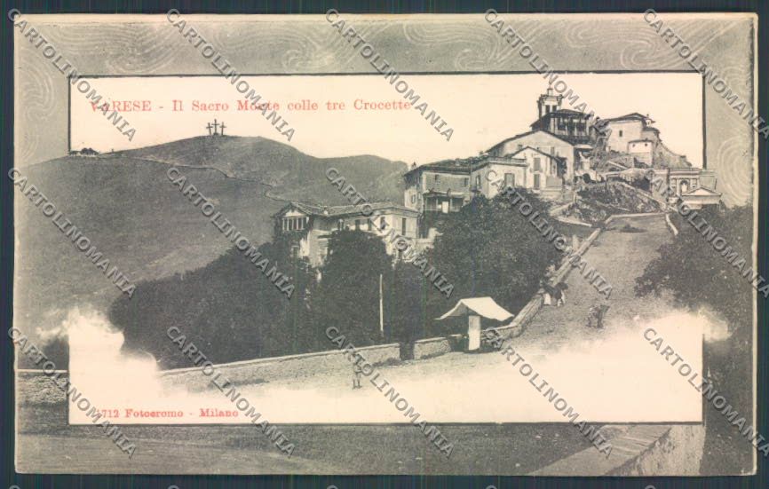 Varese Sacro Monte cartolina LQ7005 – fronte
