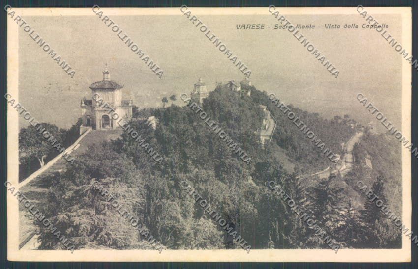 Varese Sacro Monte cartolina LQ7006 – fronte