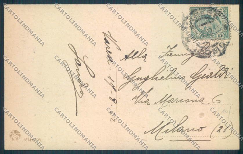 Varese Sacro Monte cartolina LQ7014 – retro