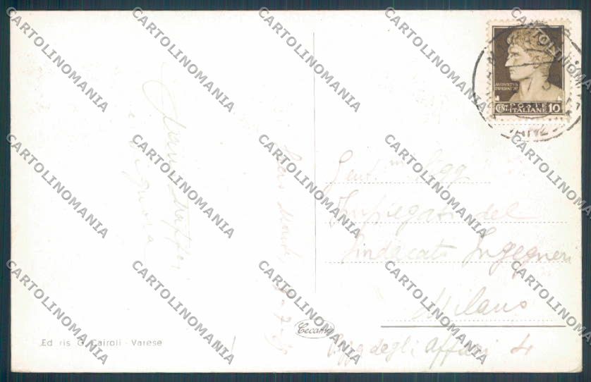 Varese Sacro Monte cartolina LQ7018 – retro
