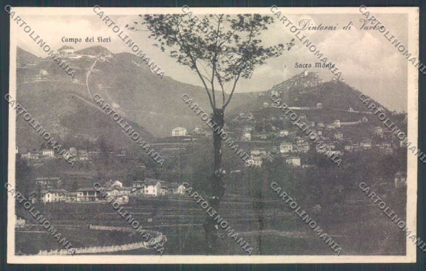 Varese Sacro Monte cartolina LQ7019 – fronte
