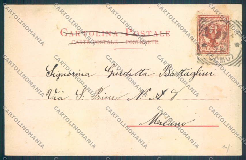 Varese Sacro Monte cartolina LQ7047 – retro