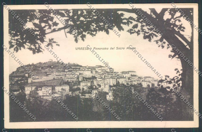 Varese Sacro Monte cartolina LQ7052 – fronte