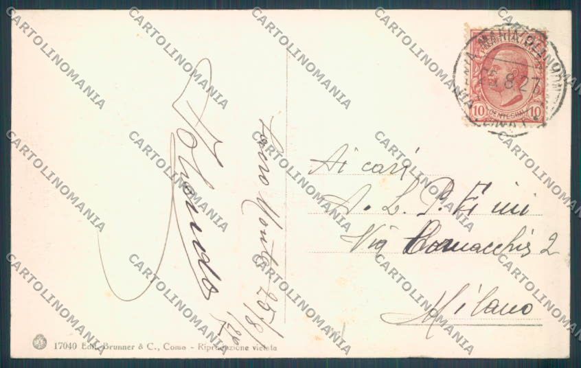 Varese Sacro Monte cartolina LQ7053 – retro