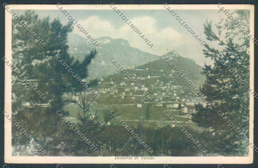 Varese Sacro Monte cartolina LQ7054 – fronte