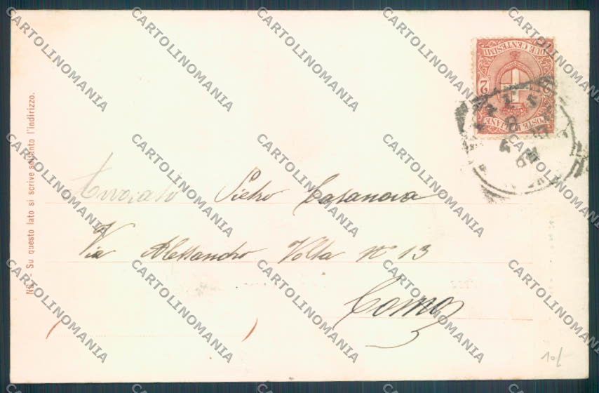 Varese Sacro Monte cartolina LQ7056 – retro