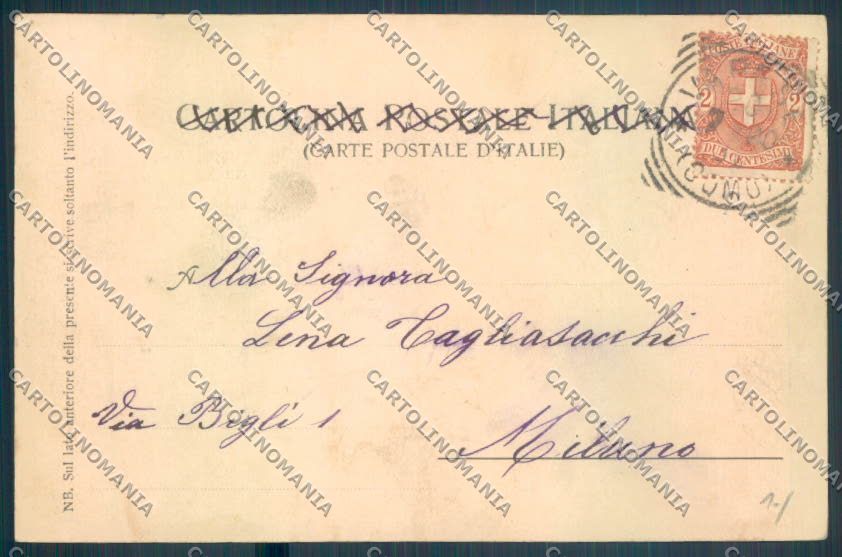 Varese Sacro Monte cartolina LQ7061 – retro