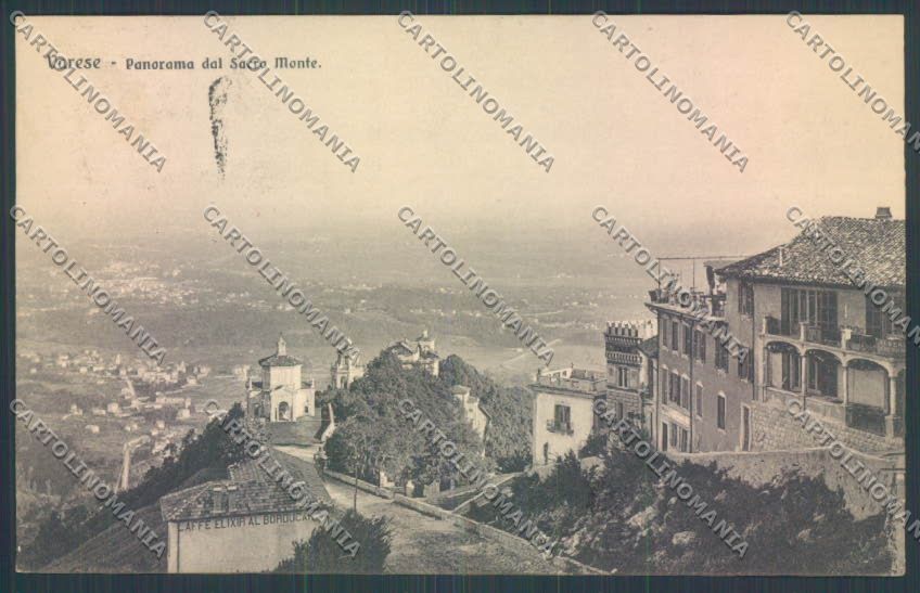 Varese Sacro Monte cartolina LQ7065 – fronte