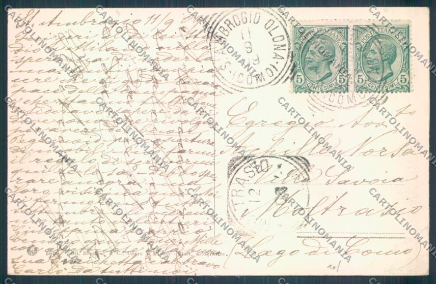 Varese Sacro Monte cartolina LQ7066 – retro