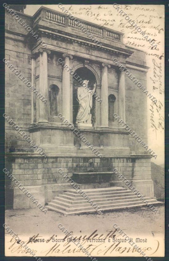 Varese Sacro Monte cartolina LQ7068 – fronte