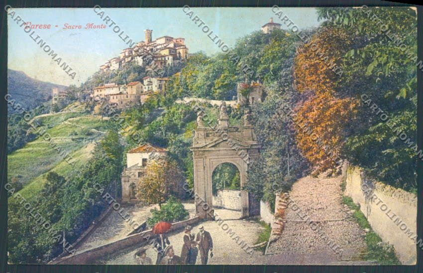 Varese Sacro Monte cartolina LQ7083 – fronte