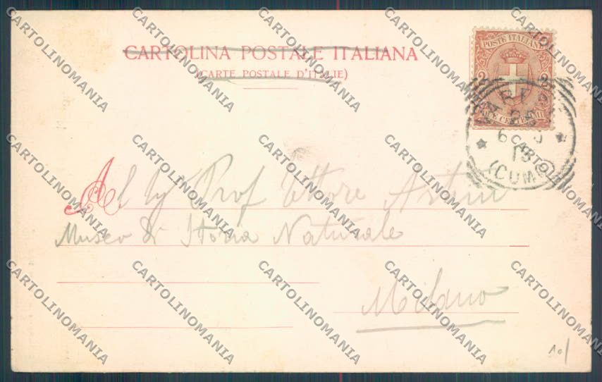 Varese Sacro Monte cartolina LQ7084 – retro