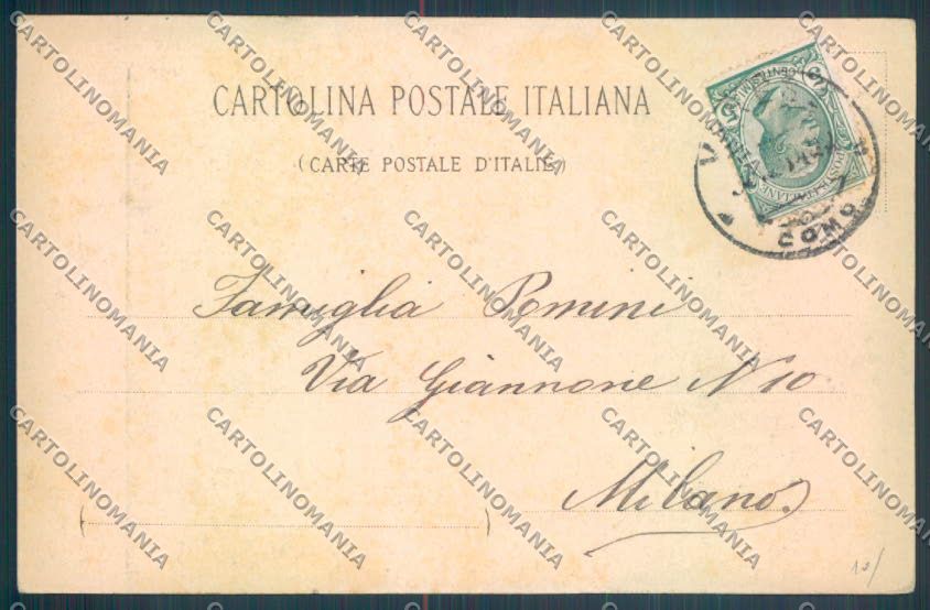 Varese Sacro Monte cartolina LQ7088 – retro