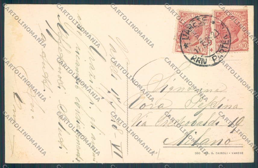 Varese Sacro Monte cartolina LQ7098 – retro