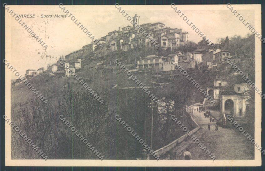 Varese Sacro Monte cartolina LQ7099 – fronte