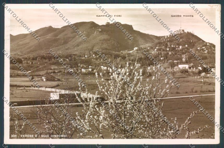 Varese Sacro Monte Foto cartolina LQ7107 – fronte