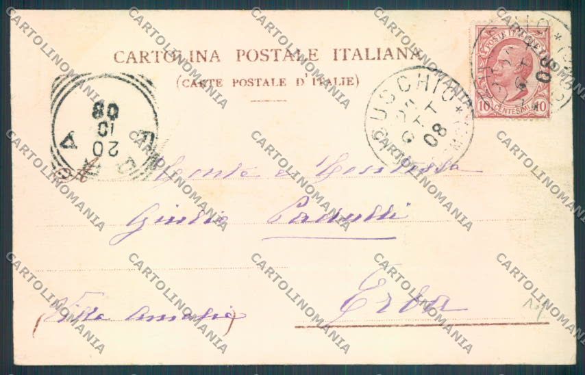 Varese Bisuschio cartolina LQ7122 – retro